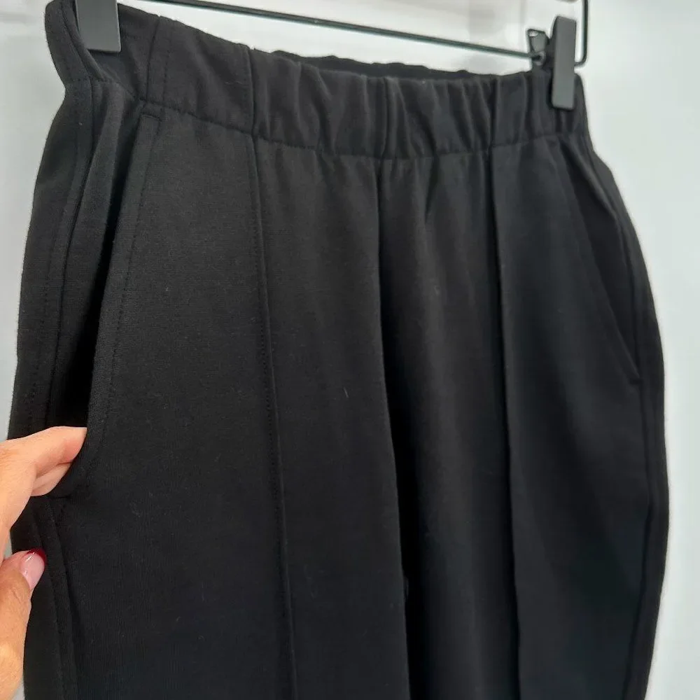 Everlane Womens The Dream Black Pull On Soft Stretch Pant S